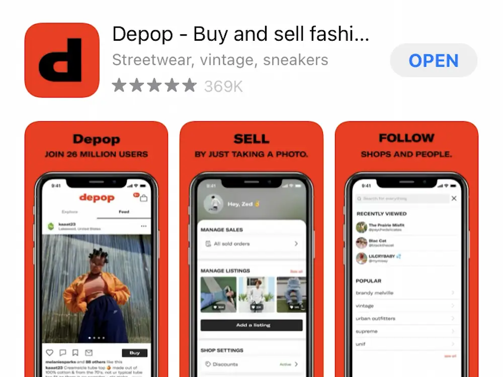 How to Sell on Depop