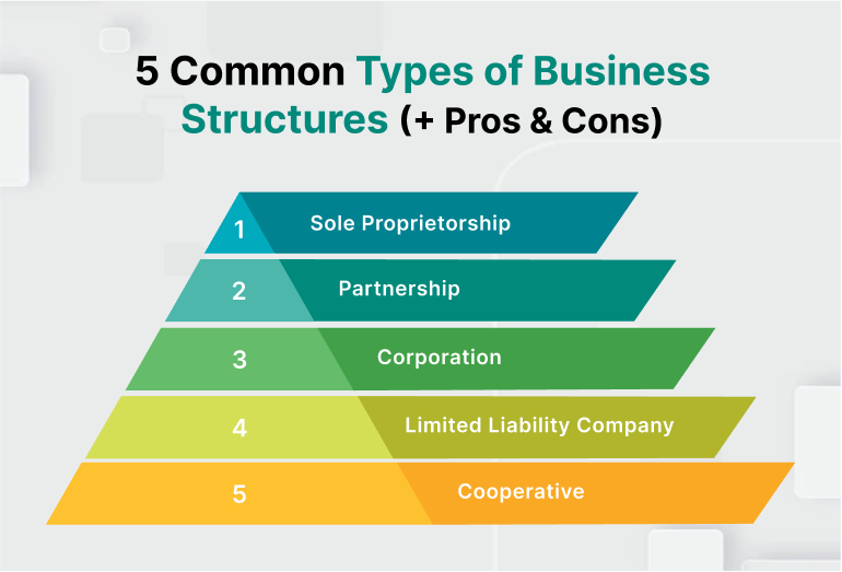 Common types of business structures