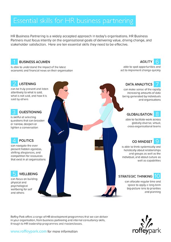 Key skills of an HR business partner