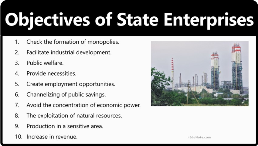 Objectives of State-owned Enterprises