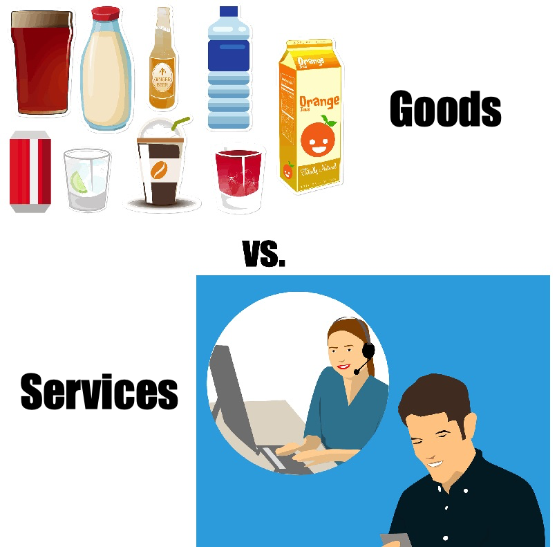 The Difference in Goods and Services