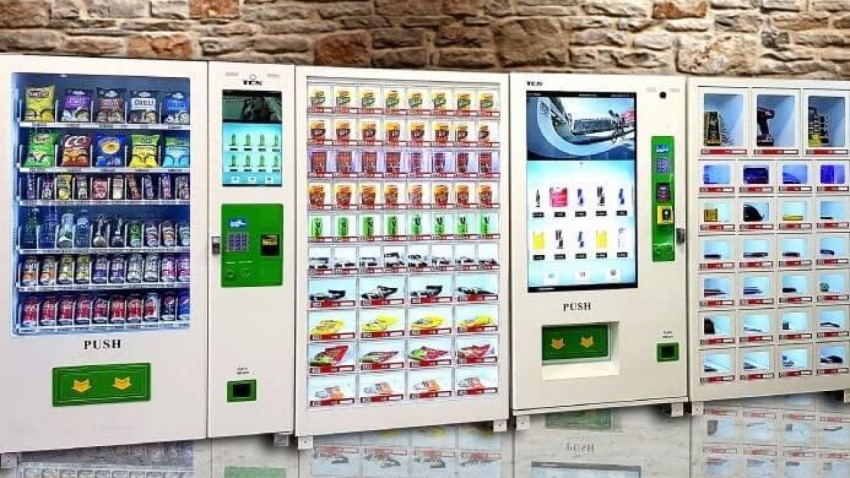 Food and drink vending machines
