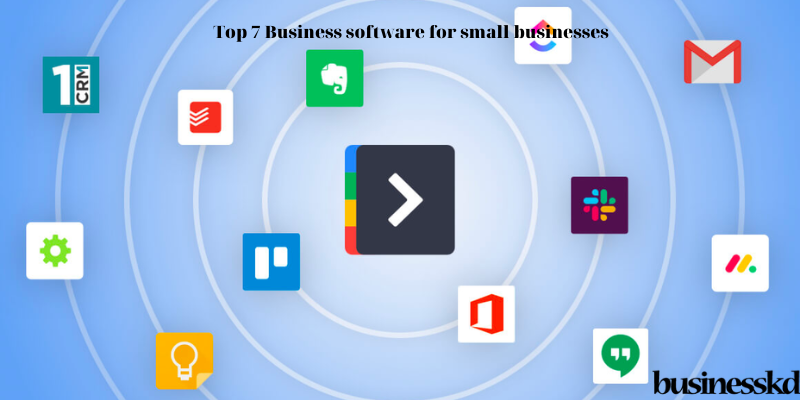 Top 7 Business software for small businesses
