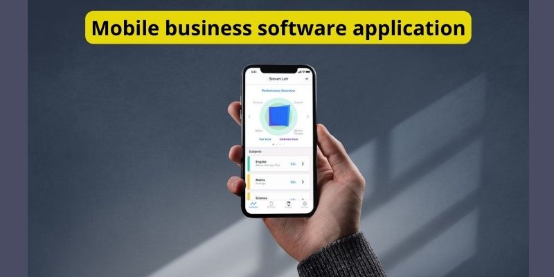 Mobile business software application