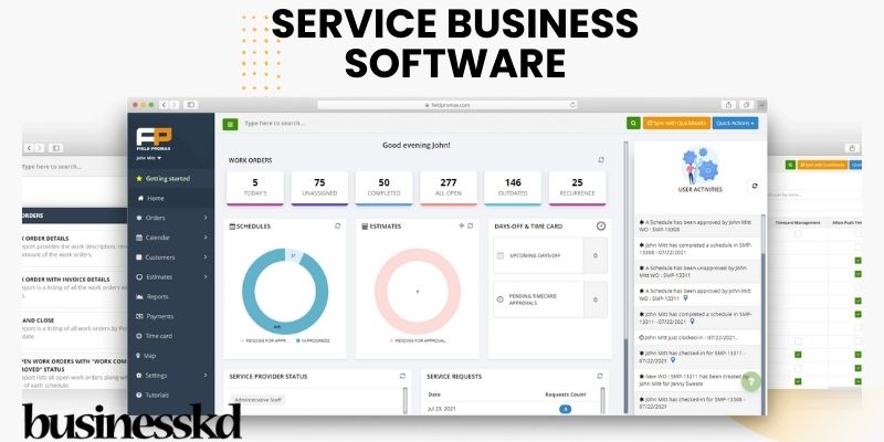 service business software